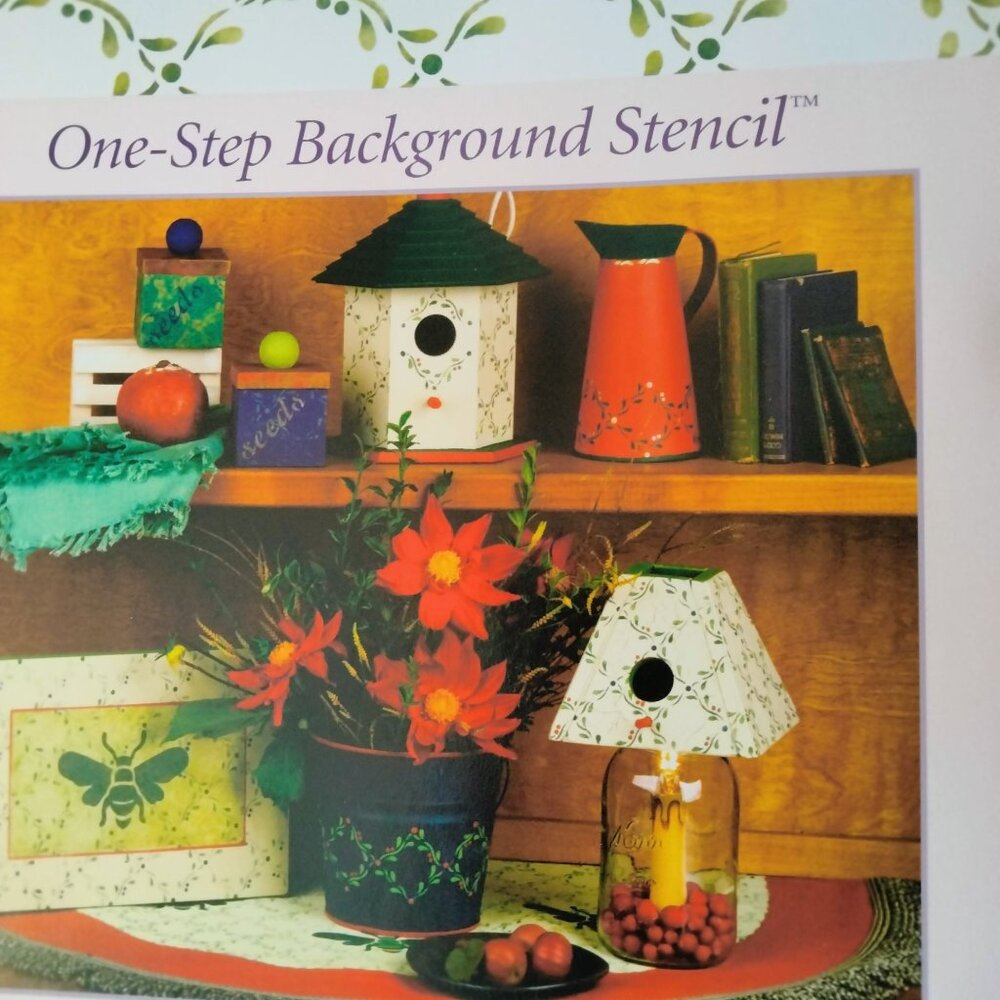 Delta Stencil Magic One Step Background Strokework Grid - Picture 2 of 10